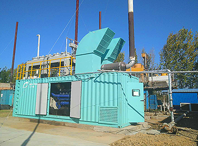 Henan 2×700kW landfill gas power generation project